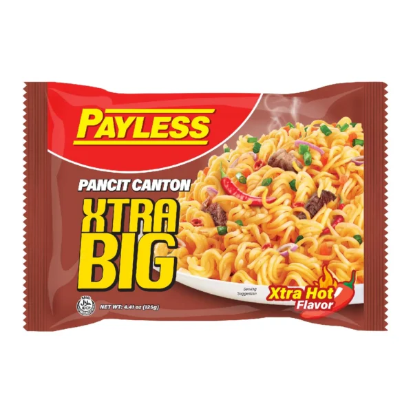 PAYLESS PANCIT CANTON XTRA BIG XTRA HOT 125G