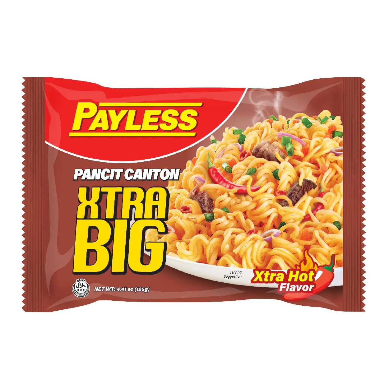 PAYLESS PANCIT CANTON XTRA BIG XTRA HOT 125G