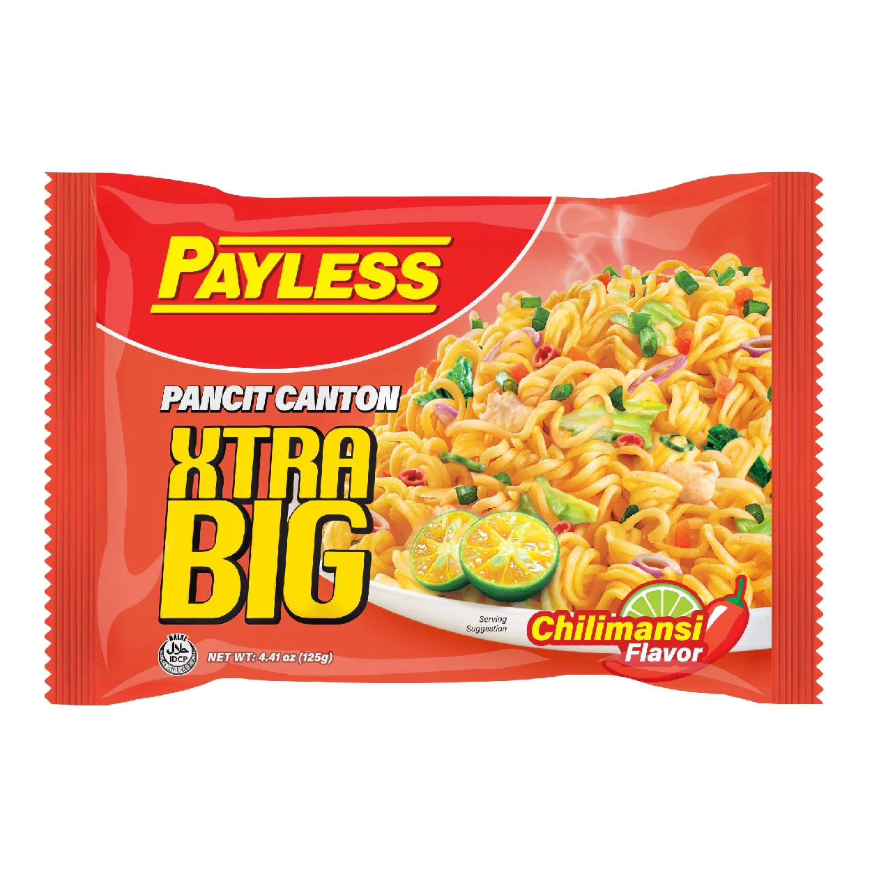 PAYLESS PANCIT CANTON XTRA BIG CHILIMANSI 125G