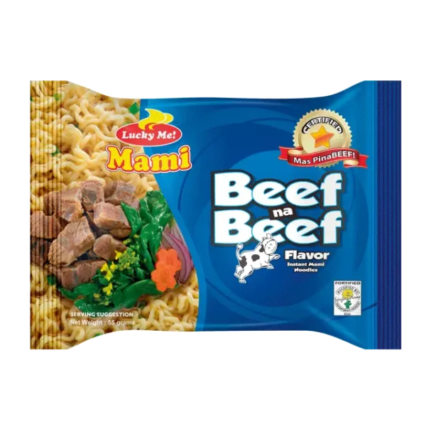 LUCKY ME NOODLES BEEF 72/55G