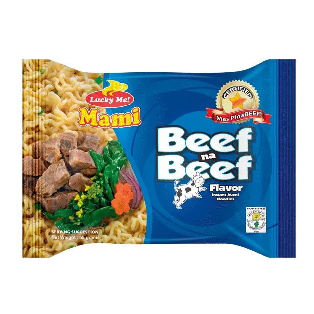 LUCKY ME NOODLES BEEF 72/55G