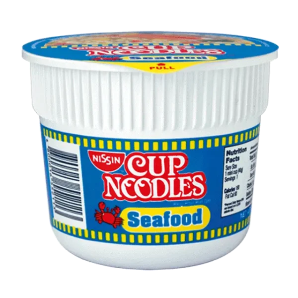 NISSIN CUP NOODLE MINI SEAFOOD 8/40G