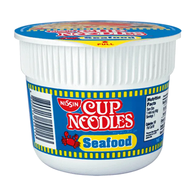 NISSIN CUP NOODLE MINI SEAFOOD 8/40G
