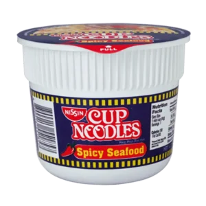 NISSIN CUP NOODLE MINI SPICY SEAFOODS 48/40G