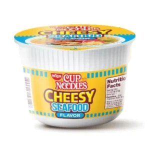 NISSIN CUP HOT CHEESY SEAFOODS